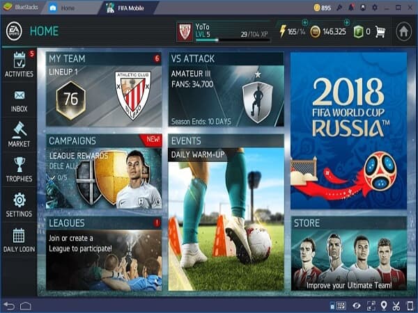 Game bóng đã trên iOS - Fifa Soccer Mobile