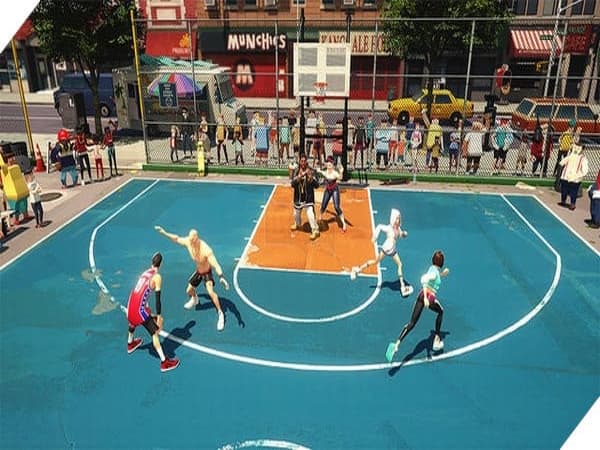Game bóng rổ đường phố