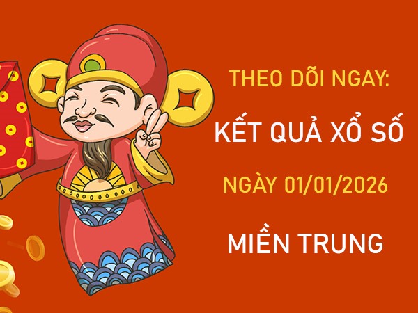 Tham khảo số miền Trung ngày 1/1/2026 dự đoán XSMT đài cát
