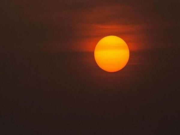 Mơ thấy mặt trời lặn