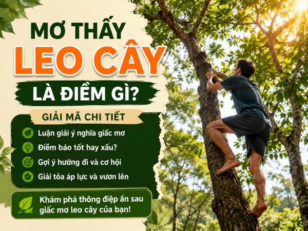 Mơ thấy leo cây là điềm gì?